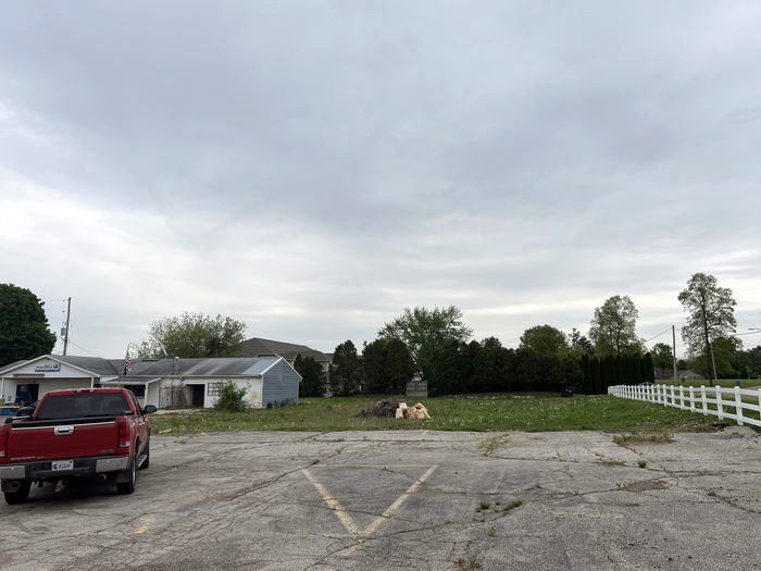 Devils Lake Amusement Park - May 2023 - Pavillion Building Gone